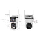 Vstarcam Outdoor Security Camera Dual Lens 10
