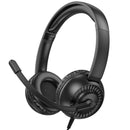 W112 Pure Wired Call Center Headset 3.5mm USB-A NZ 1