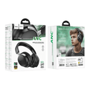Premium Bluetooth Headset 90H ANC Noise Cancelling – W53 Plus Black