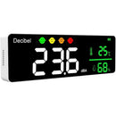 Wall mounted Decibel Meter with Temperature & Humidity