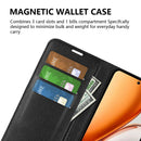 Wallet Case for Honor X9d 5G – PU Leather Flip Cover