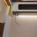 Warm White Touch Switch USB LED Spot Reading Light Caravan