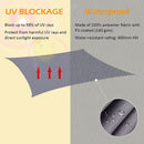 Water-resistant Shade Sail Rectangle 2x3m 3