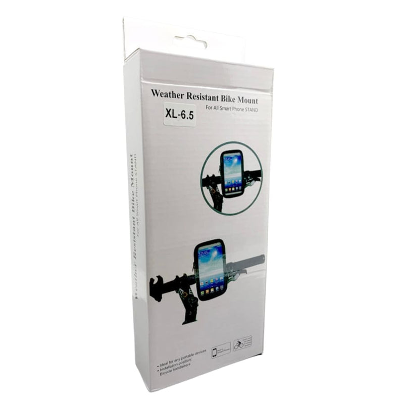 Waterproof Bicyle / E - Scooter Phone Holder - XL (6” - 7”)