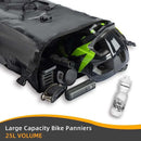 Waterproof Bike Rear Rack Carrier Trunk Travel Pannier Bag