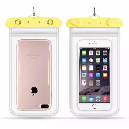 Waterproof Phone Case - Yellow
