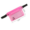 Waterproof Phone Pouch Pink 6