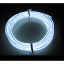 White 3M Battery Operated Neon LED Lights Glow EL Wire 1