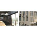 Window Film Black Silver 100CMx 5M 4
