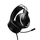 Wired Gaming Headset with 50mm Drivers Mic & Tri-Color LED