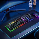 Wired Gaming Keyboard with RGB Rainbow Light & 6-Key
