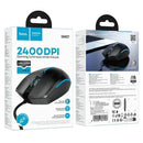 Wired Gaming Mouse w/ 2400 DPI LED Light 2