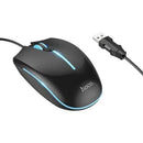 Wired Gaming Mouse w/ 2400 DPI LED Light 1