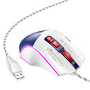 Wired Gaming Mouse with 7 Buttons 3600 DPI & LED Light