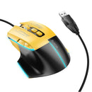 Wired Gaming Mouse with 7 Buttons 3600 DPI & LED Light