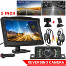 Wireless 5’’ Monitor Reverse Camera Rear View Parking 2
