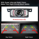 Wireless 5’’ Monitor Reverse Camera Rear View Parking 6