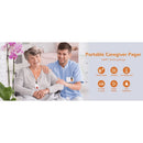 Wireless Caregiver Pager with 2 SOS Buttons (Up to 300mtrs