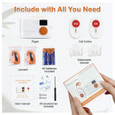 Wireless Caregiver Pager with 2 SOS Buttons (Up to 300mtrs
