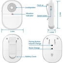Wireless Caregiver Pager x 2 Call button Pendants 2