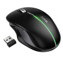 Wireless Mouse Dual Mode Bluetooth LED Rechargeable (GM40)
