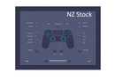 Premium Wireless PS4 Controller Navy Blue | Bluetooth Gamepad for PS4 & PC