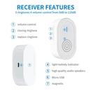 Wireless Rechargeable Caregiver Pager x 2 Call button
