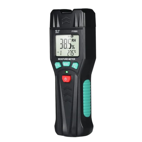 Wood Moisture Meter Pin Type With Spare Pins & Case Tools &