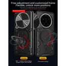 Xaiomi 17 Ultra Ring Kickstand Case w/ Camera Cover [Red] 5