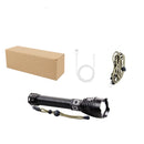 XHP90 3000LM Tactical 3 Mode Zoom Flashlight LED Hunting