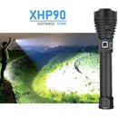 XHP90 3000LM Tactical 3 Mode Zoom Flashlight LED Hunting