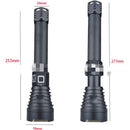 XHP90 3000LM Tactical 3 Mode Zoom Flashlight LED Hunting