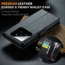 Xiaomi 14 CaseMe 023 Wallet Flip Cover RFID Protection Card