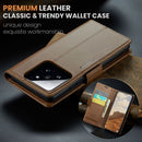 Xiaomi 14 CaseMe 023 Wallet Flip Cover RFID Protection Card