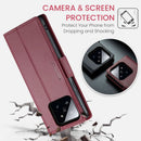Xiaomi 14 CaseMe 023 Wallet Flip Cover RFID Protection Card