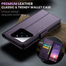 Xiaomi 14 CaseMe 023 Wallet Flip Cover RFID Protection Card
