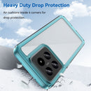 Xiaomi 14 Soft TPU Bumper Case (Clear Blue) 2