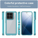Xiaomi 14 Soft TPU Bumper Case (Clear Blue) 8