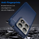 Xiaomi 14T Carbon Fibre Brushed Case (Navy) 2