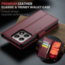 Xiaomi 14T Retro PU Leather Wallet Case 6