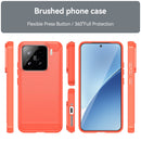 Xiaomi 15 Carbon Fibre Brushed Case [Red]