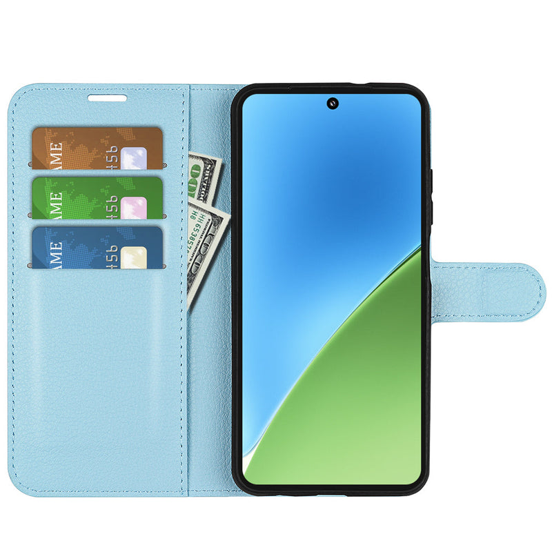Xiaomi 15 PU Wallet Case [LightBlue]