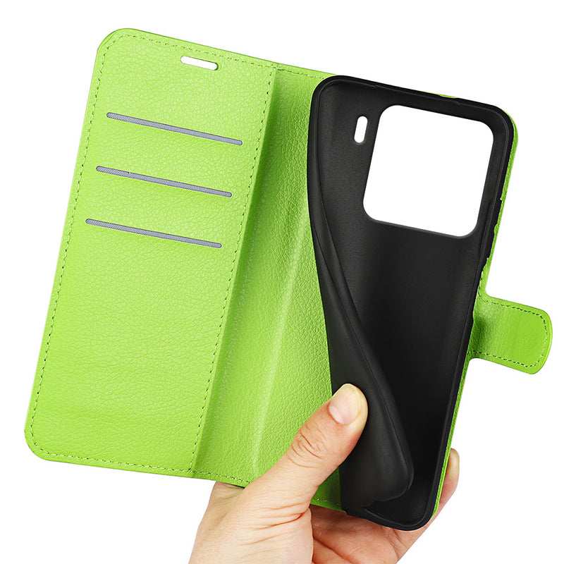 Xiaomi 15 PU Wallet Case [Green]