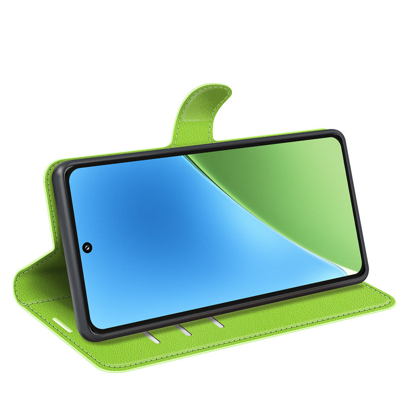 Xiaomi 15 PU Wallet Case [Green]