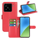 Xiaomi 15 PU Wallet Case [Red]