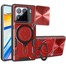 Xiaomi 15 Ring Kickstand Case w/ Camera Cover [Red]