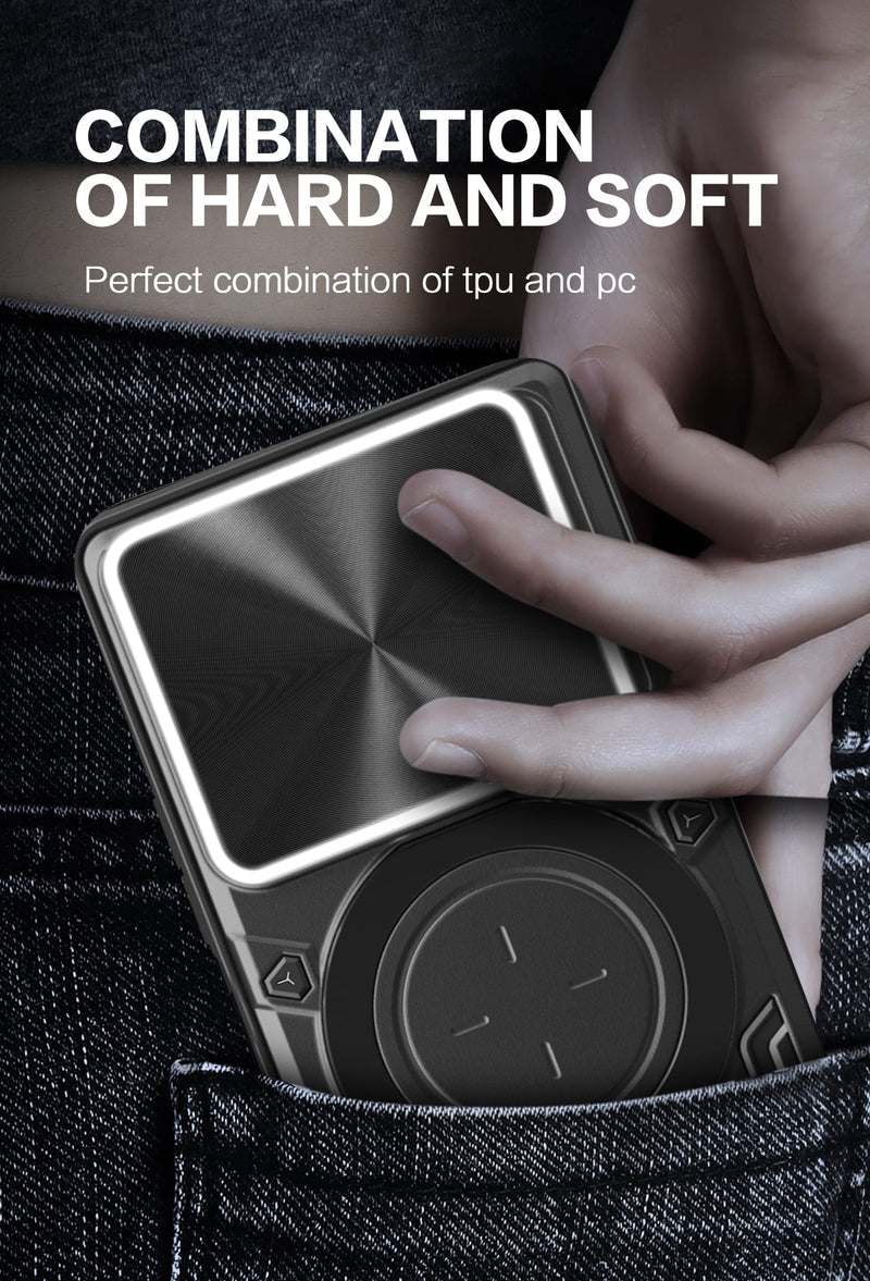 Xiaomi 15 Ring Kickstand Case w/ Camera Cover [Black]