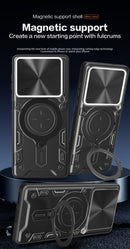 Xiaomi 15 Ring Kickstand Case w/ Camera Cover [Black]