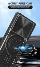 Xiaomi 15 Ring Kickstand Case w/ Camera Cover [Black]