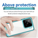 Xiaomi 15 Soft TPU Bumper Case (Clear Blue) 3